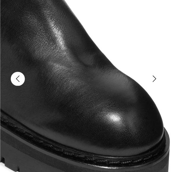 Ann Demeulemeester Thigh High Leather Stretch Boots - Picture 5 of 10